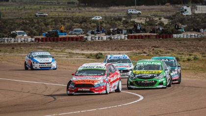 Gastón Iansa, en la primera serie chubutense