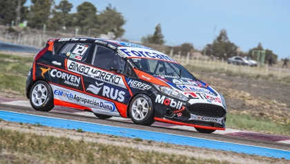 Nicolás Posco, a tres vueltas del total ideal