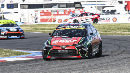 Germán Todino cronometró el primer tiempo
