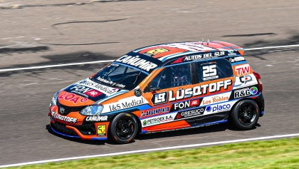 Renzo Blotta, en la pole del día viernes