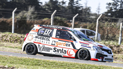 Alejo Cravero logra la pole position del viernes