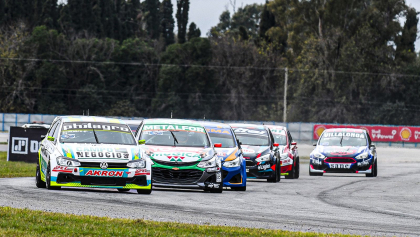 Alfonso Domenech, tras una efectiva largada