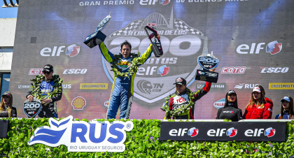 Gonzalo Antolin festejó por tercera vez