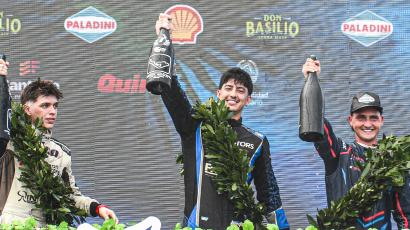 Martín Leston, tras su primer triunfo