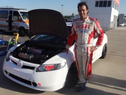 En Rosario, Leonel Larrauri volvió a girar con un Clase 3