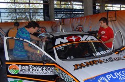 Satisfactoria prueba en La Plata de E. Sarry y T. Badaracco