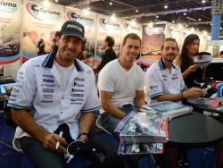 Emanuel Moriatis, Leonel Pernía y Mauro Giallombardo