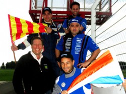 Martín Prost, Nicolás Posco, Esteban Tuero, Gabriel Scordia y Sergio Sena. No salió para ninguno la bandera negra...