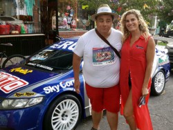 La Tota Santillán pasó por el Espacio Clarín