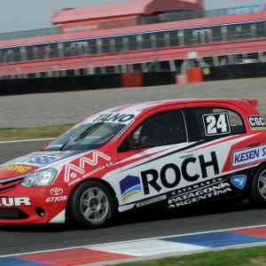 Grasso estrenó su Toyota Etios