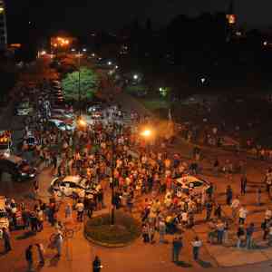 Largada simbólica en San Jorge