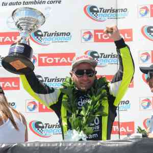 El primer podio de Ventricelli