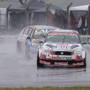 Arrancó liderando el domingo