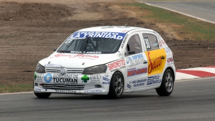 Lucas Mohamed, nuevamente en pista