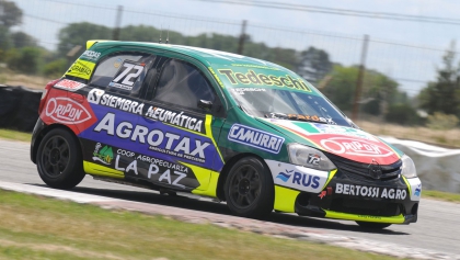 Primera pole position de Lucas Tedeschi