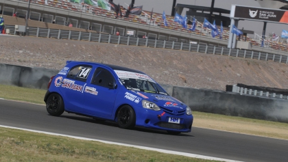 Facundo Leanez lideró el primer entrenamiento