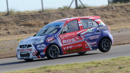 Primera pole position de Marcos Fernández