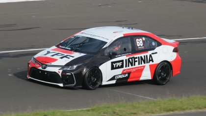 Julián Santero dominó el segundo cronometrado